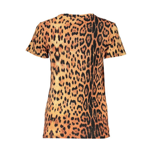 Cavalli Class Orange Cotton Tops & T-Shirt Cavalli Class