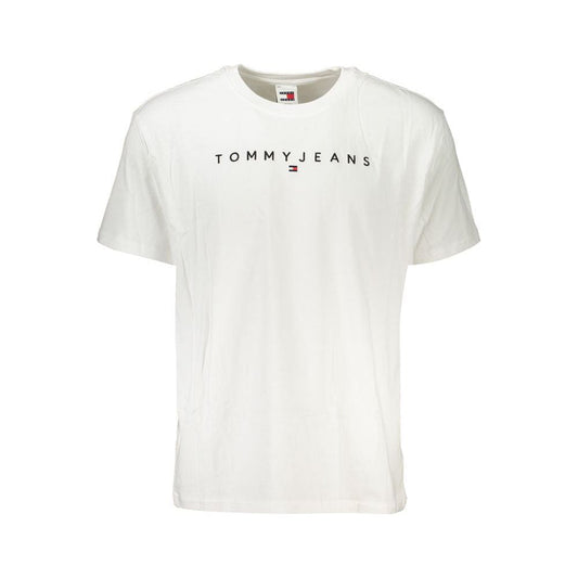 Tommy Hilfiger White Cotton T-Shirt Tommy Hilfiger