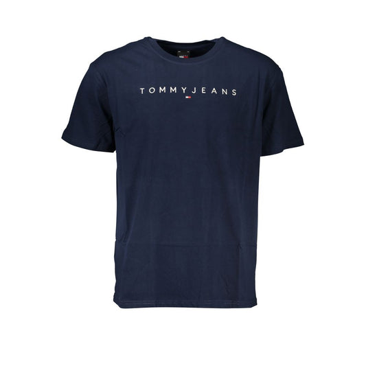 Tommy Hilfiger Blue Cotton T-Shirt Tommy Hilfiger