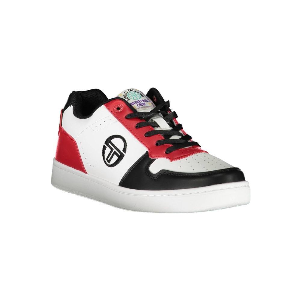 Sergio Tacchini White Polyester Men Sneaker Sergio Tacchini