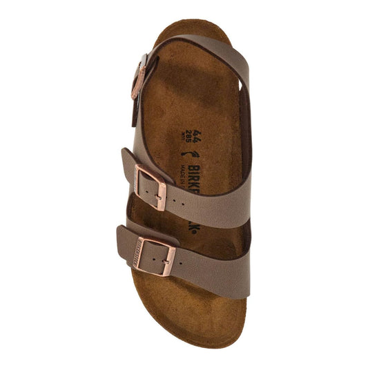 Birkenstock birkoflor mocca sandals with cork sole and adjustable straps milano Sandals Birkenstock