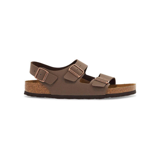 Birkenstock birkoflor mocca sandals with cork sole and adjustable straps milano Sandals Birkenstock