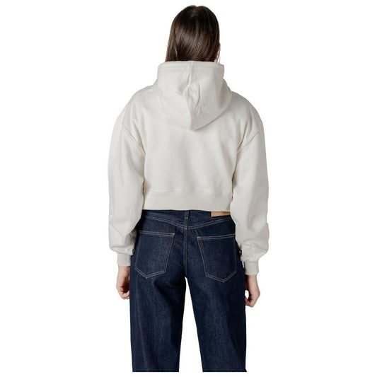 Calvin Klein Jeans Cream Cotton Sweater Calvin Klein Jeans