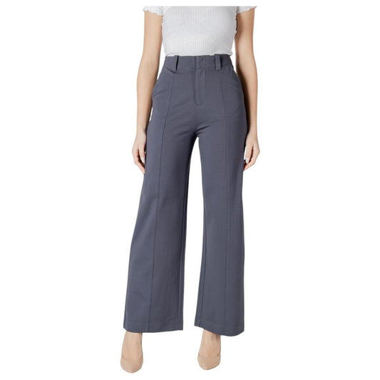 Calvin Klein Jeans Gray Viscose Jeans & Pant Calvin Klein Jeans