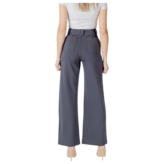 Calvin Klein Jeans Gray Viscose Jeans & Pant Calvin Klein Jeans