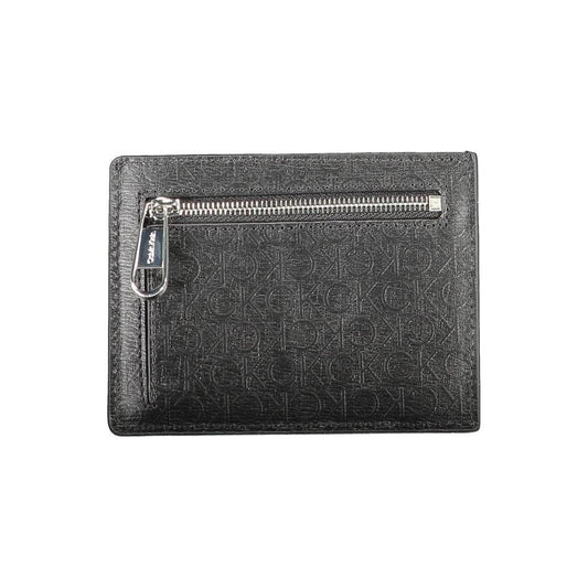 Calvin Klein Black Polyester Men Wallet Calvin Klein