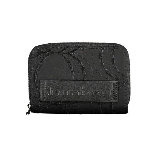 Desigual Black Polyester Women Wallet Desigual