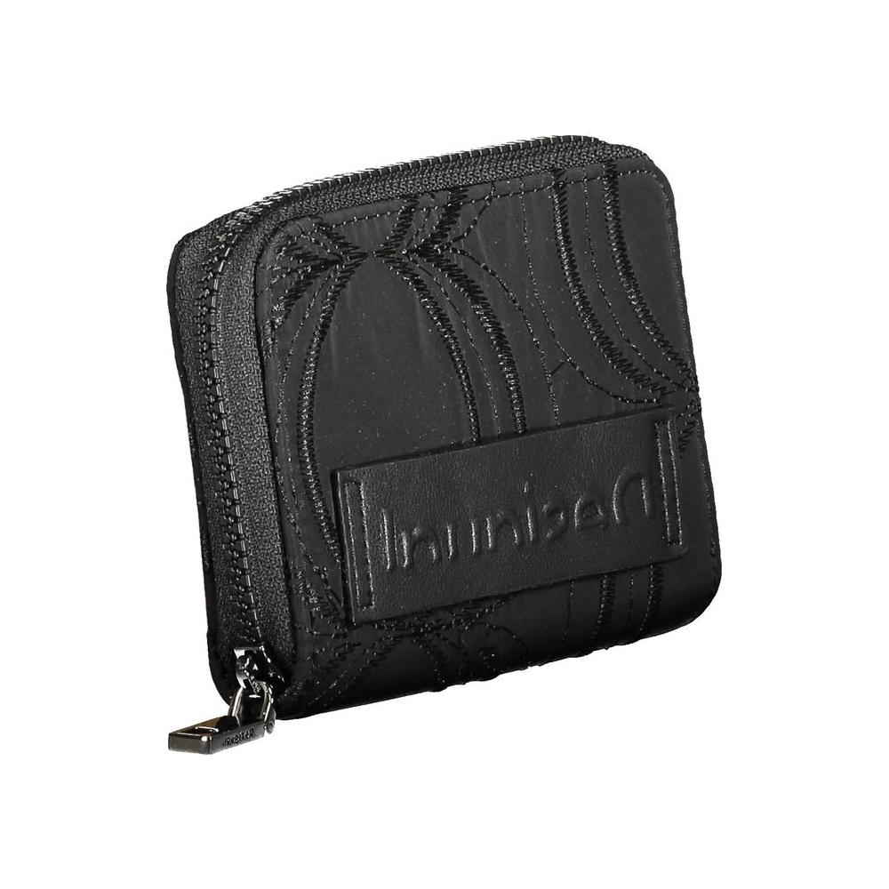 Desigual Black Polyester Women Wallet Desigual