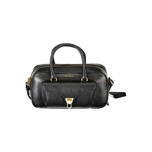 Coccinelle Black Leather Handbag Coccinelle