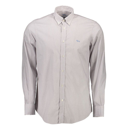 Harmont & Blaine White Cotton Men Shirt Harmont & Blaine