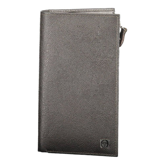 Sergio Tacchini Brown Leather Men Wallet Sergio Tacchini