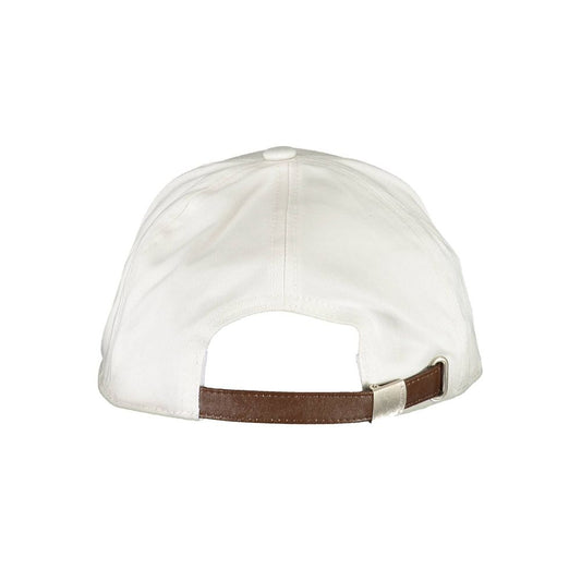 La Martina White Cotton Men Cap La Martina