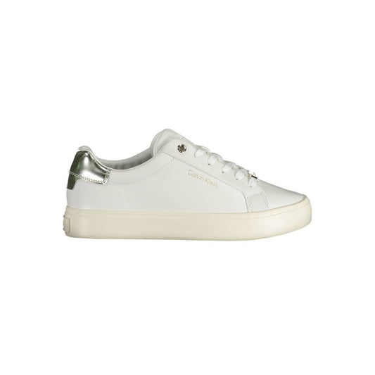 Calvin Klein White Leather Women Sneaker Calvin Klein