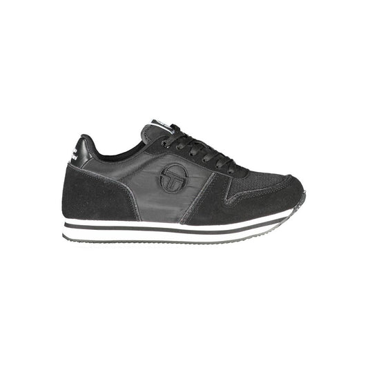 Sergio Tacchini Black Polyester Women Sneaker Sergio Tacchini