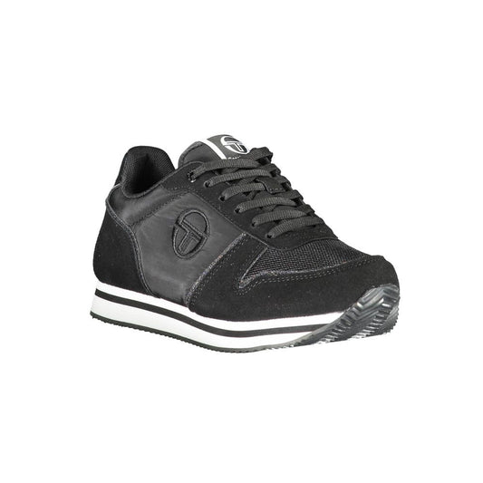 Sergio Tacchini Black Polyester Women Sneaker Sergio Tacchini