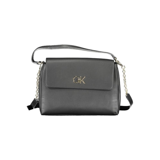 Calvin Klein Black Polyester Women Handbag Calvin Klein