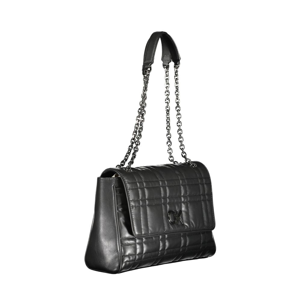 Calvin Klein Black Polyester Women Handbag Calvin Klein