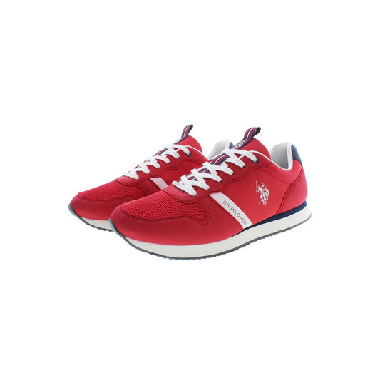 U.S. POLO ASSN. Red Polyester Men Sneaker U.S. POLO ASSN.