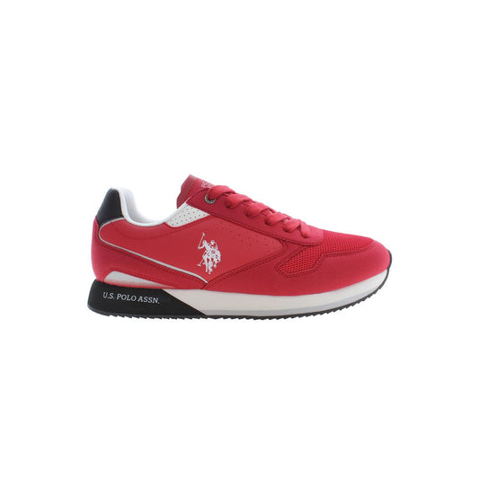 U.S. POLO ASSN. Red Polyester Men Sneaker U.S. POLO ASSN.