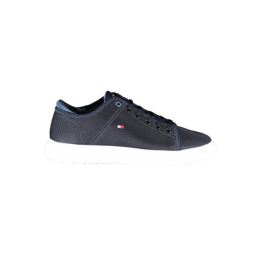 Tommy Hilfiger Blue Polyester Men Sneaker Tommy Hilfiger