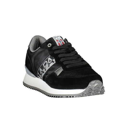 Napapijri Black Polyester Women Sneaker Napapijri