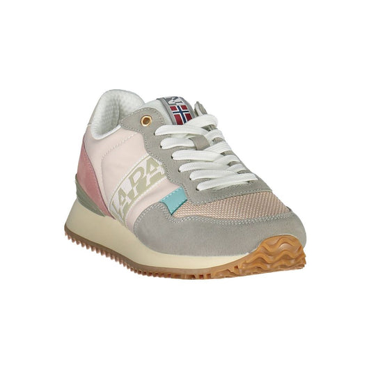 Napapijri Pink Polyester Womens Sneaker Napapijri