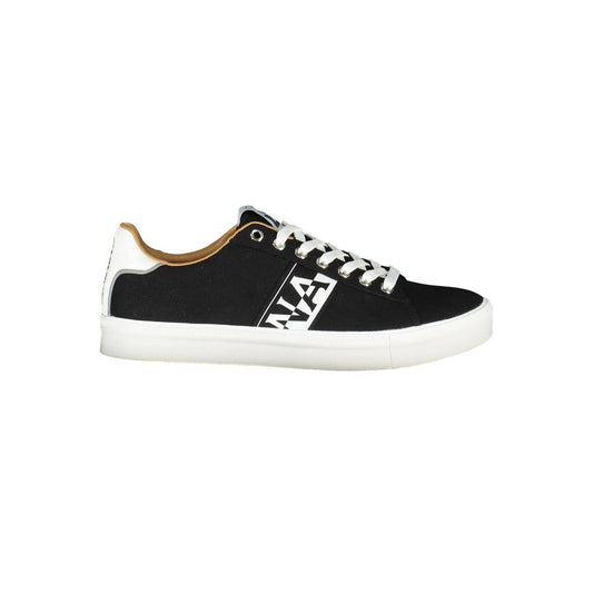 Napapijri Black Polyester Men Sneaker Napapijri