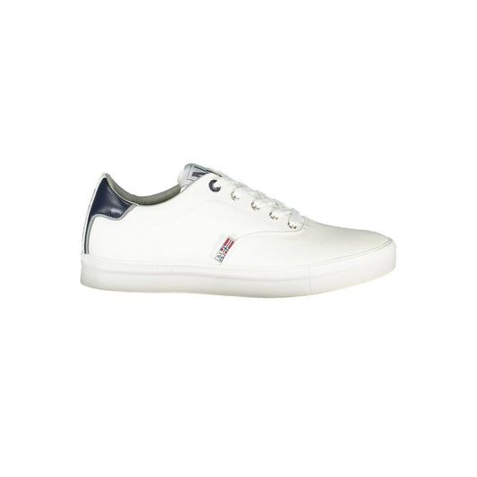 Napapijri White Polyester Men Sneaker Napapijri