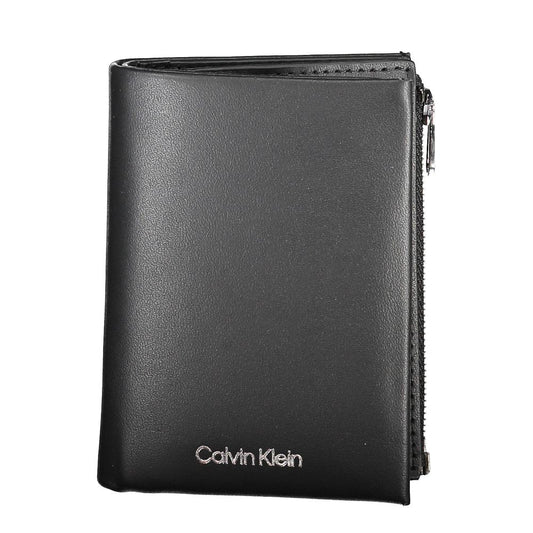 Calvin Klein Black Leather Men Wallet Calvin Klein