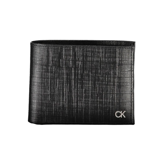 Calvin Klein Elegant Black Leather Wallet with RFID Blocking Calvin Klein