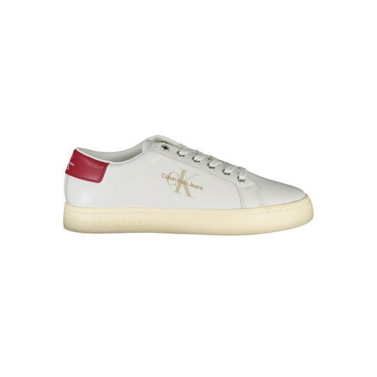 Calvin Klein Eco-Conscious White Lace-up Sneakers Calvin Klein