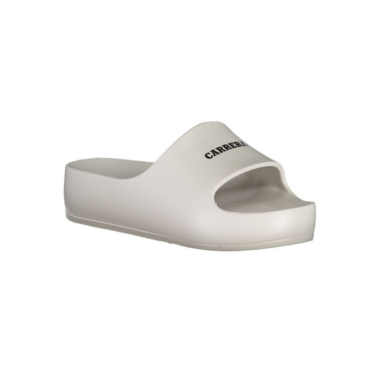 Carrera White Polyethylene Sandal Carrera