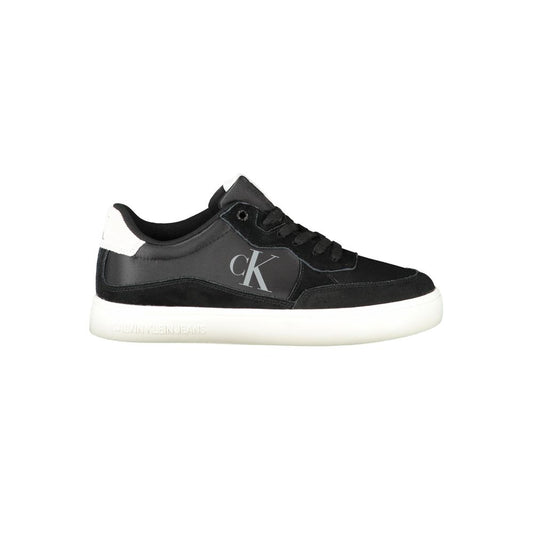 Calvin Klein Black Polyester Men Sneaker Calvin Klein