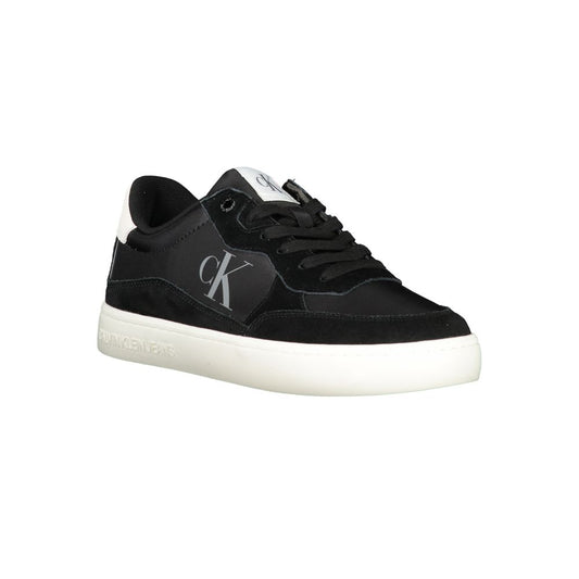 Calvin Klein Black Polyester Men Sneaker Calvin Klein