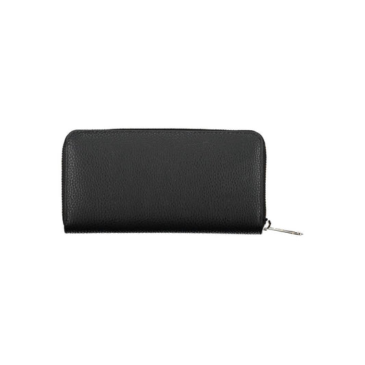 Tommy Hilfiger Black Polyethylene Women Wallet Tommy Hilfiger