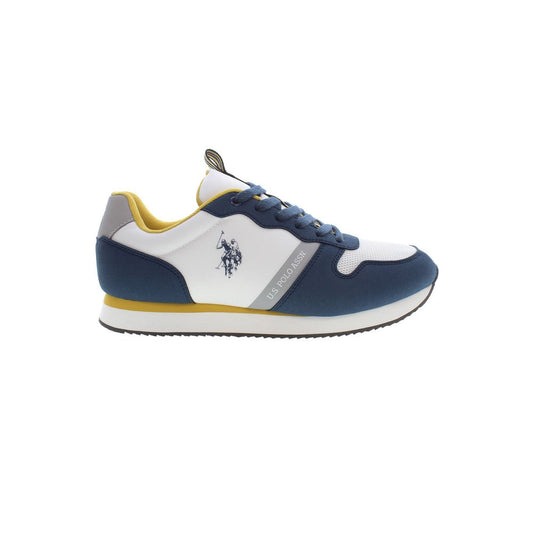 U.S. POLO ASSN. Blue Polyester Men Sneaker U.S. POLO ASSN.