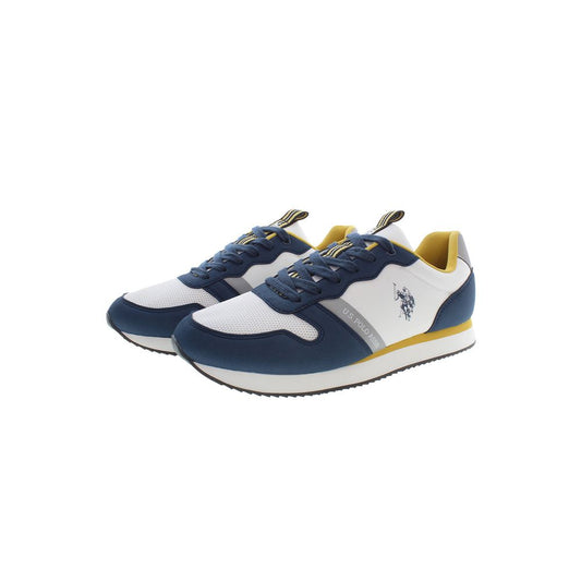 U.S. POLO ASSN. Blue Polyester Men Sneaker U.S. POLO ASSN.