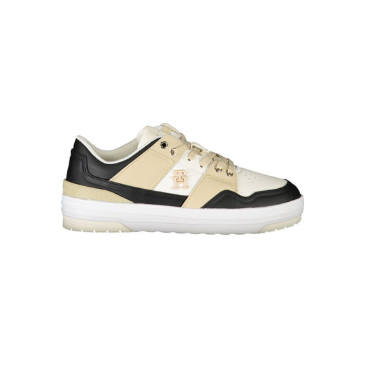 Tommy Hilfiger White Leather Women Sneaker Tommy Hilfiger