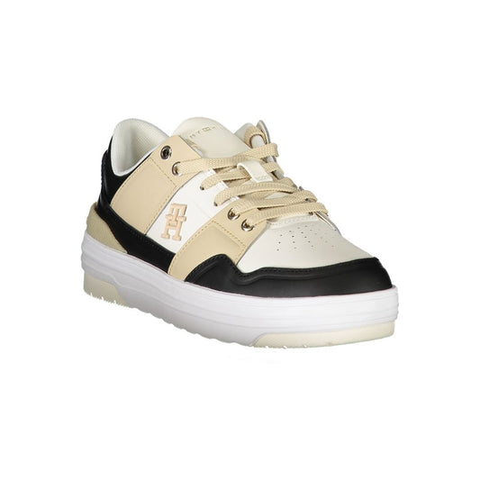 Tommy Hilfiger White Leather Women Sneaker Tommy Hilfiger