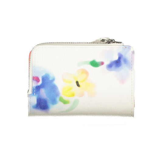 Desigual White Polyester Wallet Desigual