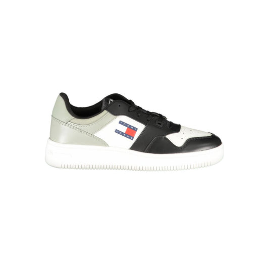 Tommy Hilfiger Black Polyester Sneaker Tommy Hilfiger