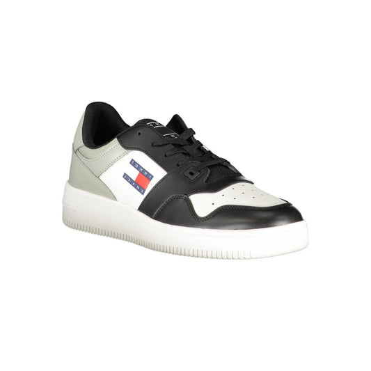 Tommy Hilfiger Black Polyester Sneaker Tommy Hilfiger