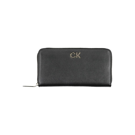 Calvin Klein Black Polyethylene Women Wallet Calvin Klein