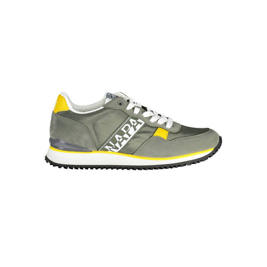 Napapijri Green Polyester Men Sneaker Napapijri