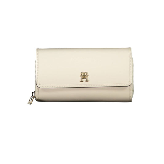 Tommy Hilfiger White Polyethylene Women Wallet Tommy Hilfiger