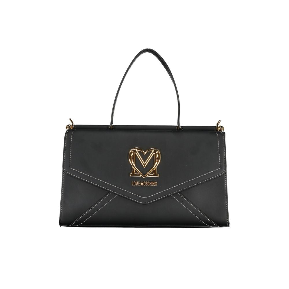 Love Moschino Black Polyethylene Handbag Love Moschino