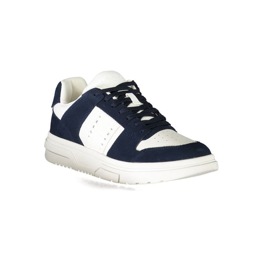 Tommy Hilfiger Blue Polyester Sneaker Tommy Hilfiger