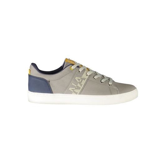 Napapijri Gray Polyester Sneaker Napapijri