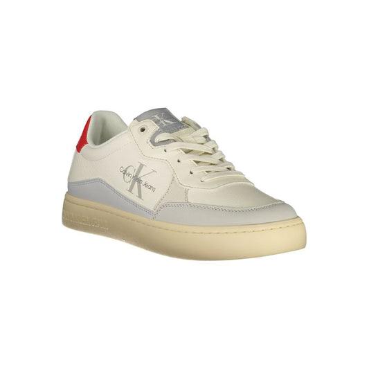 Calvin Klein White Polyester Sneaker Calvin Klein