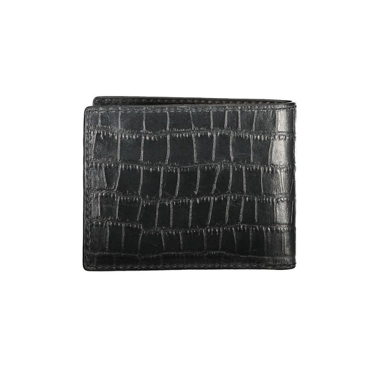 Tommy Hilfiger Black Leather Wallet Tommy Hilfiger